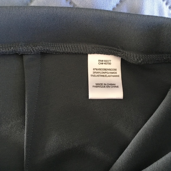 Marla Wynne Gray Blue Dress Pants - Picture 4 of 4